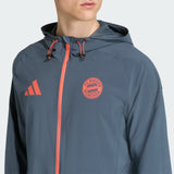 Adidas FCB Bayern Munchen TK SUIT in Microfibra - Uomo