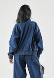 Adidas STADIUM WASHED DENIM LOOSE FIT TrackSuite - Donna