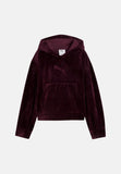Puma ESS ELEVATED Velour Relaxed Short Length Hoodie - Bambino -