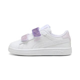 Puma Smash 3.0 L Glitter Velcro - Bambini