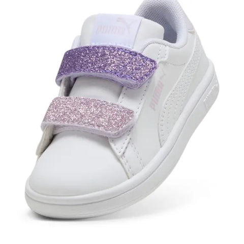 Puma Smash 3.0 L Glitter Velcro - Bambini