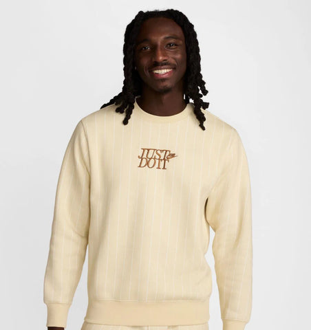 Nike Felpa giro collo Just Do It - Uomo