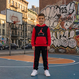 Jordan Tuta con Cappuccio in Felpa - Bambini -