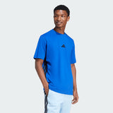 Adidas ESSENTIALS THREE STRIPES SINGLE JERSEY TEE - Uomo