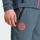 Adidas FCB Bayern Munchen TK SUIT in Microfibra - Uomo