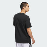ADIDAS BASKETBALL GRAPHIC TEE - Uomo
