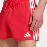 Adidas 3 STRIPES SWIM SHORTS 3 INCH - Uomo