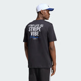 Adidas TRIPLE STRIPE VIBE GRAPHIC T-SHIRT - Uomo