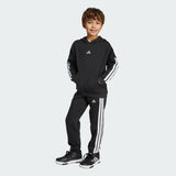 ADIDAS LITTLE KIDS 3 STRIPES ESSENTIALS FLEECE TRACKSUIT - Bambini -