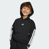 ADIDAS LITTLE KIDS 3 STRIPES ESSENTIALS FLEECE TRACKSUIT - Bambini -
