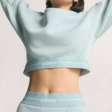 Adidas Hyperglam Cropped Hoodie - Donna