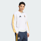 Adidas Tuta in Cotone Garzato Real Madrid - Uomo - Calcio -