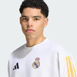Adidas Tuta in Cotone Garzato Real Madrid - Uomo - Calcio -