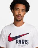Nike Maglia Mezza Manica Paris Saint-Germain Swoosh - Uomo