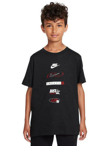 Nike T-shirt Multi Logo - Bambini