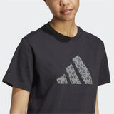 Adidas T-shirt Animalier in cotone - Donna