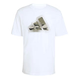 Adidas T-SHIRT CON LOGO GRAFICO MODERNO MIMETICO - Uomo