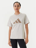 Adidas T-shirt Animalier in cotone - Donna
