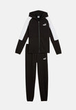 Puma ESS BLOCK Hooded Full-Zip Sweat Suit  - Bambini - abbigliamento - puma